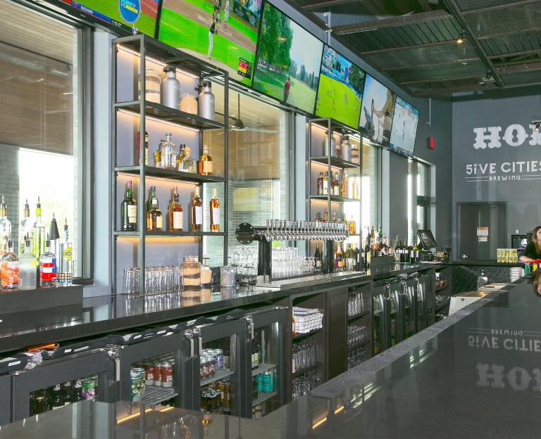 Central standard restaurant waukee homefront interior design